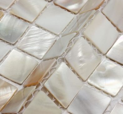 carrelage mosaïque coquille